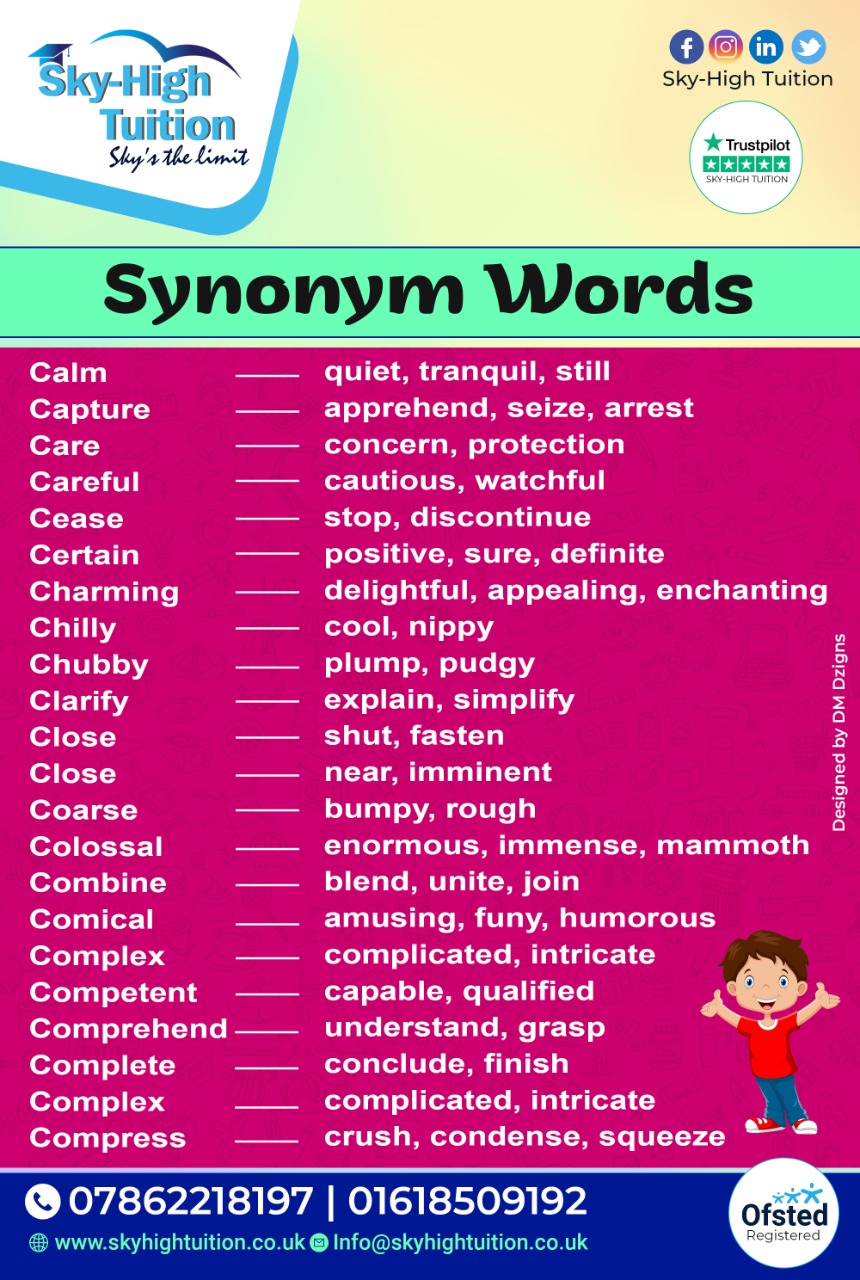 synonyms for course work